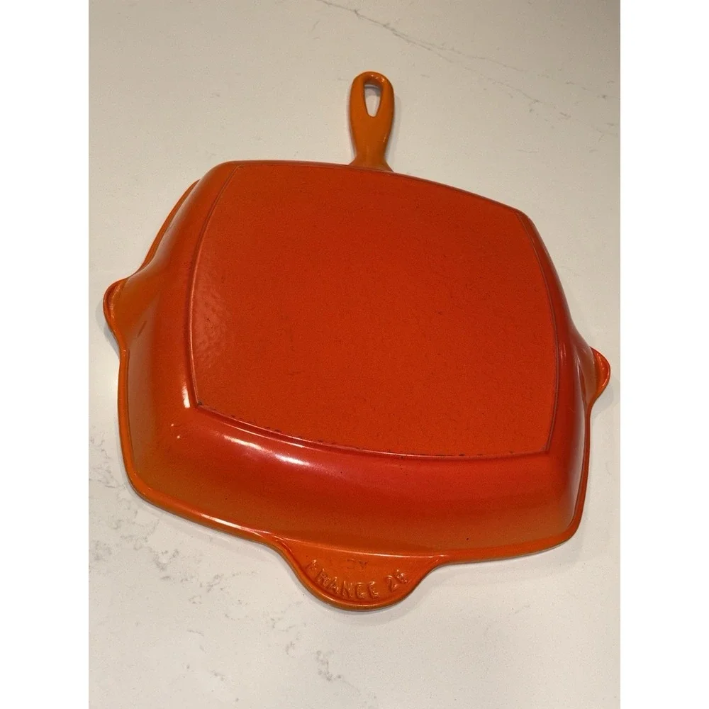 Le Creuset Cast Iron Square Skillet Grill 10.25